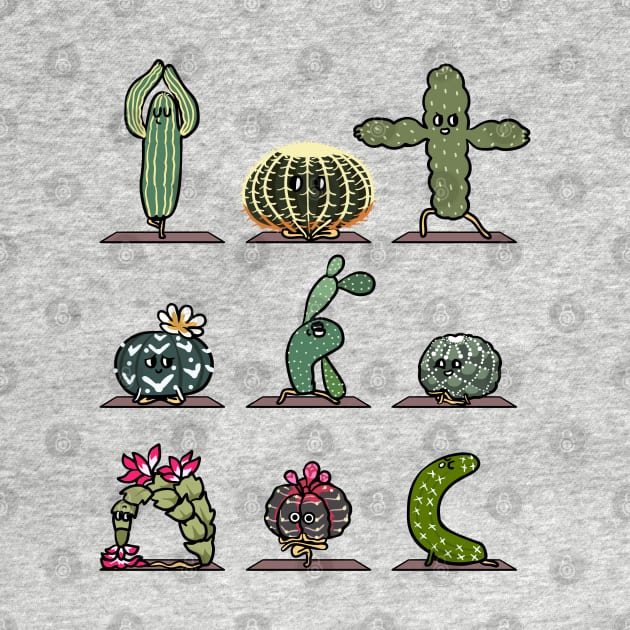Cactus Yoga by huebucket